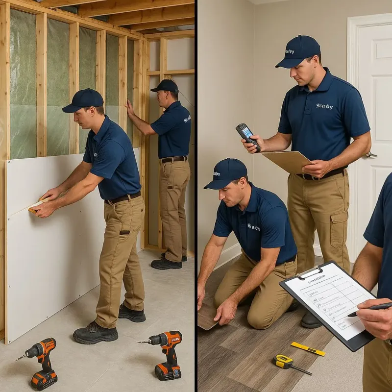Repairs and Reconstruction process in Sumiton, AL