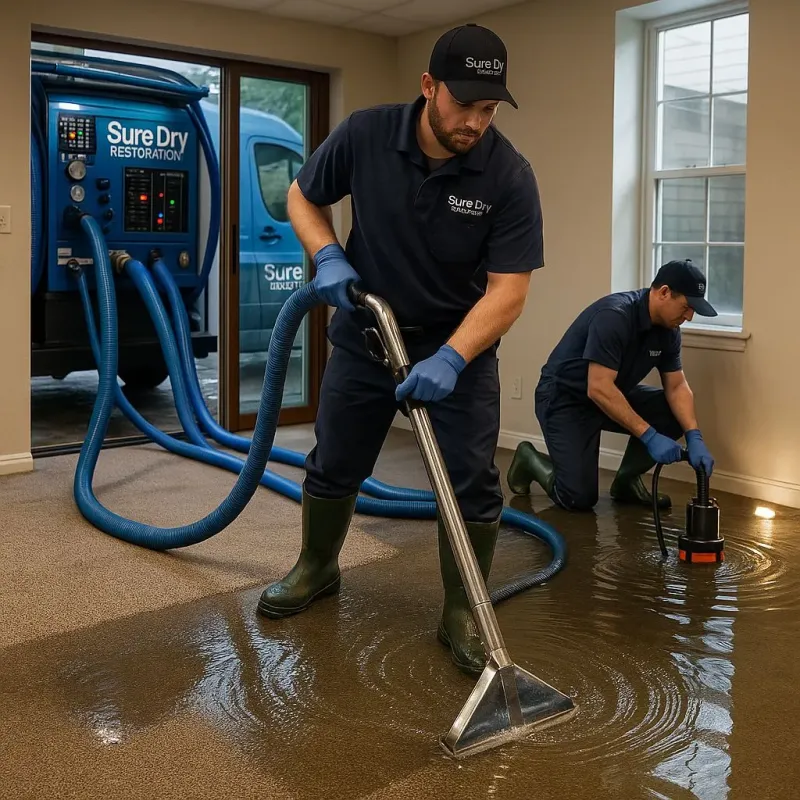 Water Extraction and Removal process in Sumiton, AL